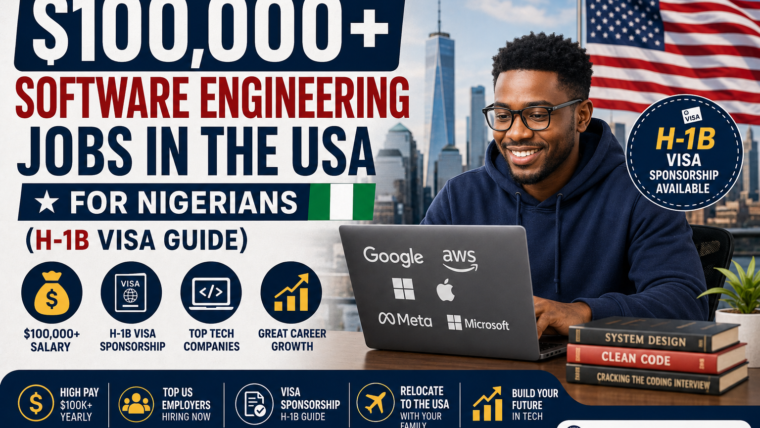 $100,000+ Software Engineering Jobs in the USA for Nigerians (H-1B Visa Guide)